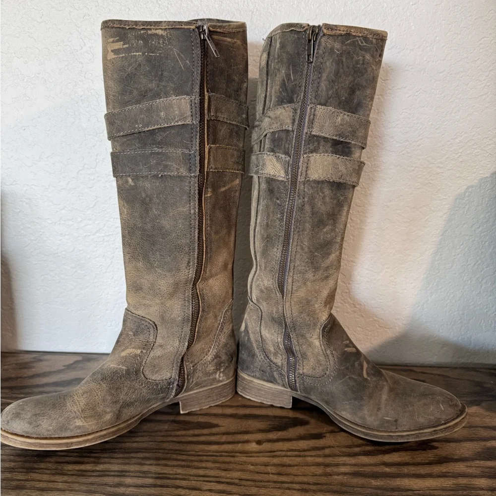BEDSTU Distressed “Date” Leather Boots - Picture 5 of 6